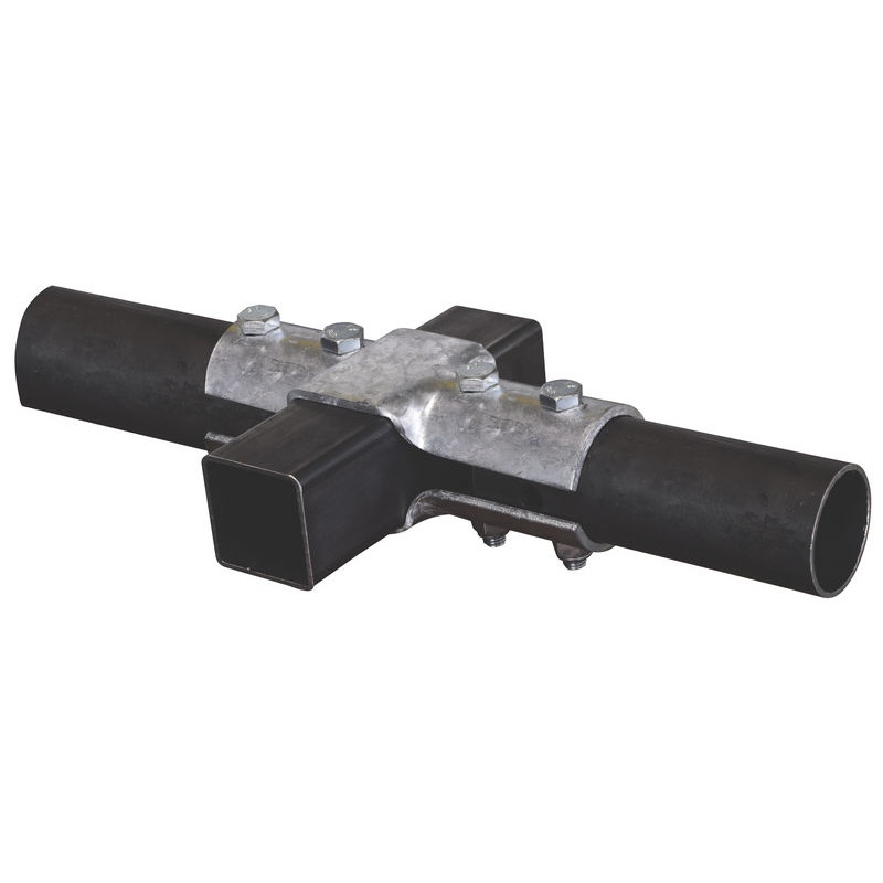 Square shell 60x60 mm for laying bat-flanks bare on horizontal beam 60x60 mm Square shell 60x60 mm for laying bat-flanks bare on horizontal beam 60x60 mm